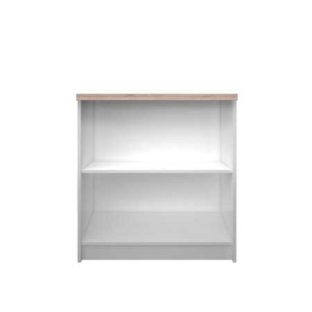 Colectia TOP MIX - Biblioteca deschisa TOP MIX, alb, 80x33x85 cm