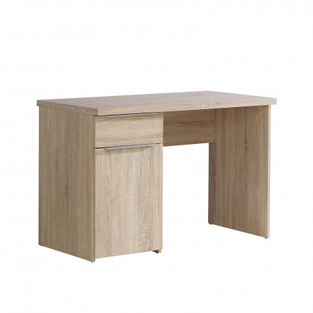 Mobila Birou - Birou OPUS, cu sertar si usa, sonoma, 110x60x76,5 cm - ExpoMob