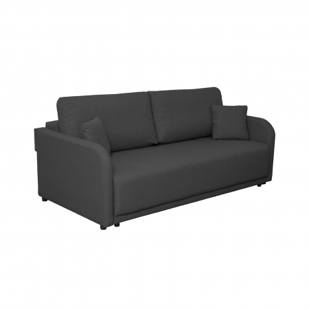 Canapea BERNA S extensibila, 3 locuri, cu arcuri si lada depozitare, 210x110x90 cm - ExpoMob [1]