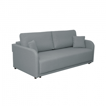 Canapea BERNA S extensibila, 3 locuri, cu arcuri si lada depozitare, 210x110x90 cm - ExpoMob [1]