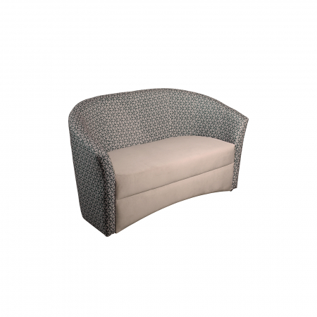 Canapea CAF PRINT fixa, 2 locuri, 140x65x78 cm - ExpoMob [1]