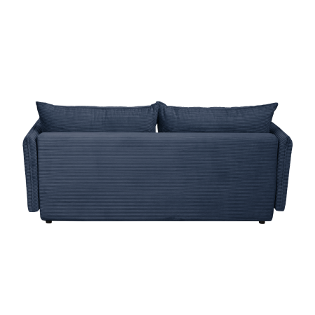 Canapea CAMILLE extensibila, 3 locuri, cu arcuri si lada depozitare, albastru, 238x115x95 cm [3]