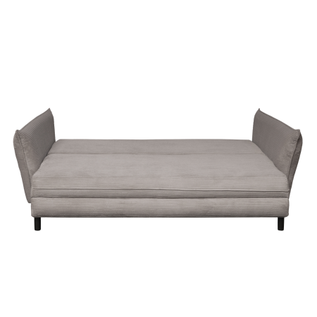 Canapea CAMILLE extensibila, 3 locuri, cu arcuri si lada depozitare, bej inchis, 238x115x95 cm [2]