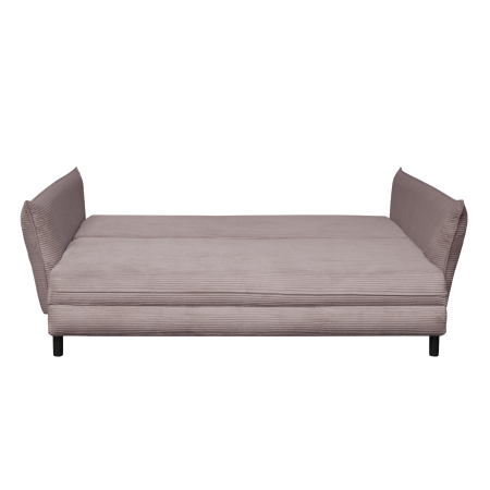 Canapea CAMILLE extensibila, 3 locuri, cu arcuri si lada depozitare, roz pudra, 238x115x95 cm [2]