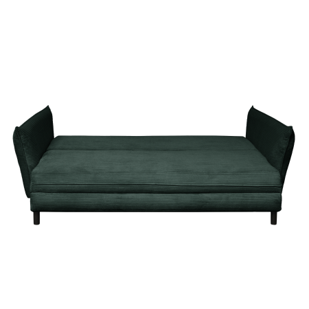 Canapea CAMILLE extensibila, 3 locuri, cu arcuri si lada depozitare, verde smarald, 238x115x95 cm [2]