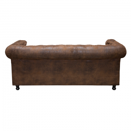 Canapea CHESTERFIELD fixa, 3 locuri, cu arcuri, 205x90x80 cm - ExpoMob [2]