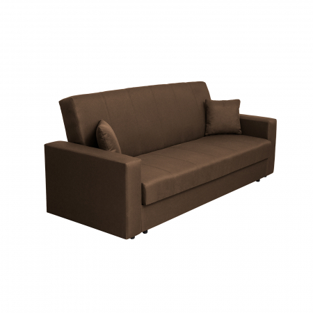 Canapea CORINNE II extensibila, 3 locuri, cu lada depozitare, 220x90x96 cm - ExpoMob [1]