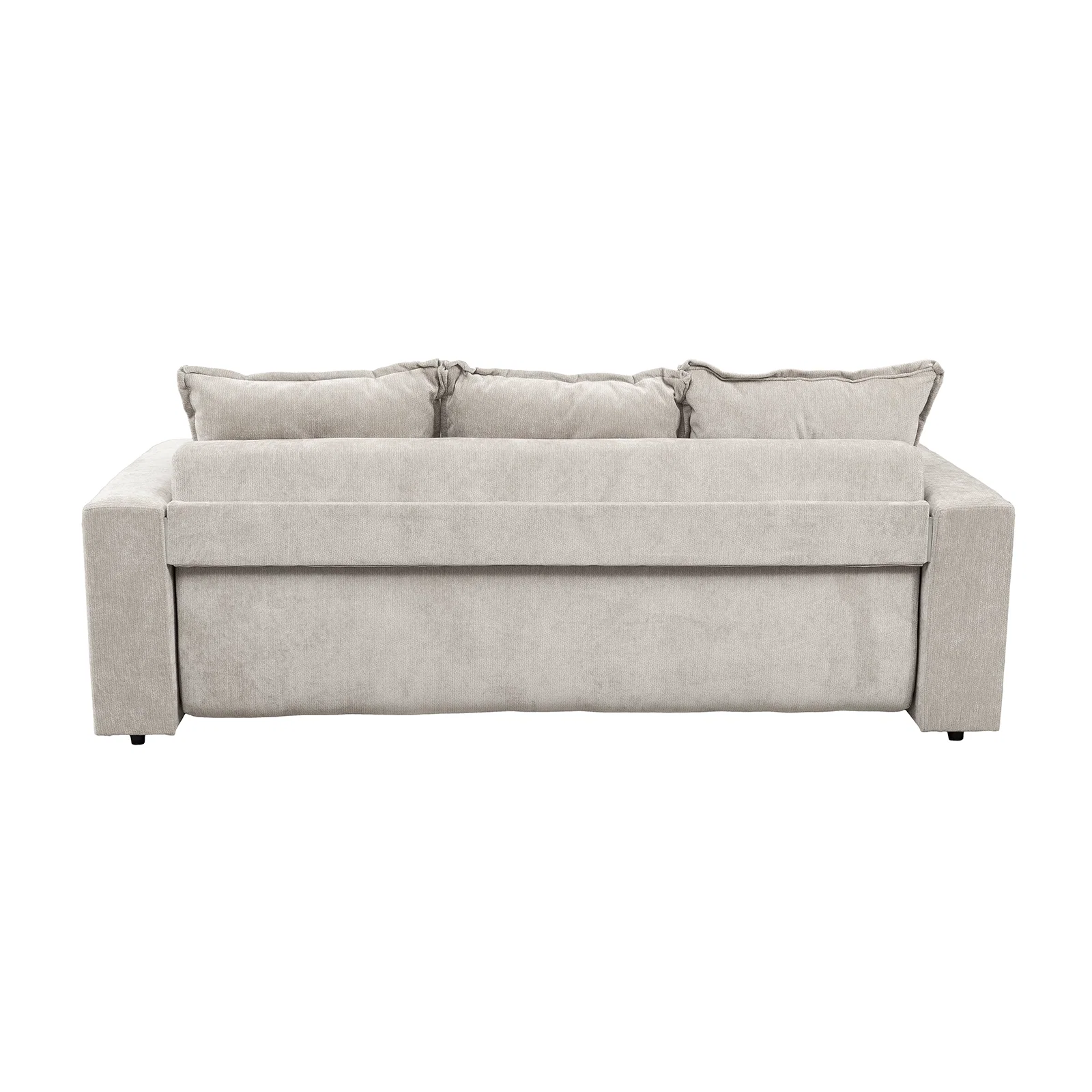 Canapea extensibila ARI235, 3 locuri, cu arcuri, bej, 235x110x77 cm [5]