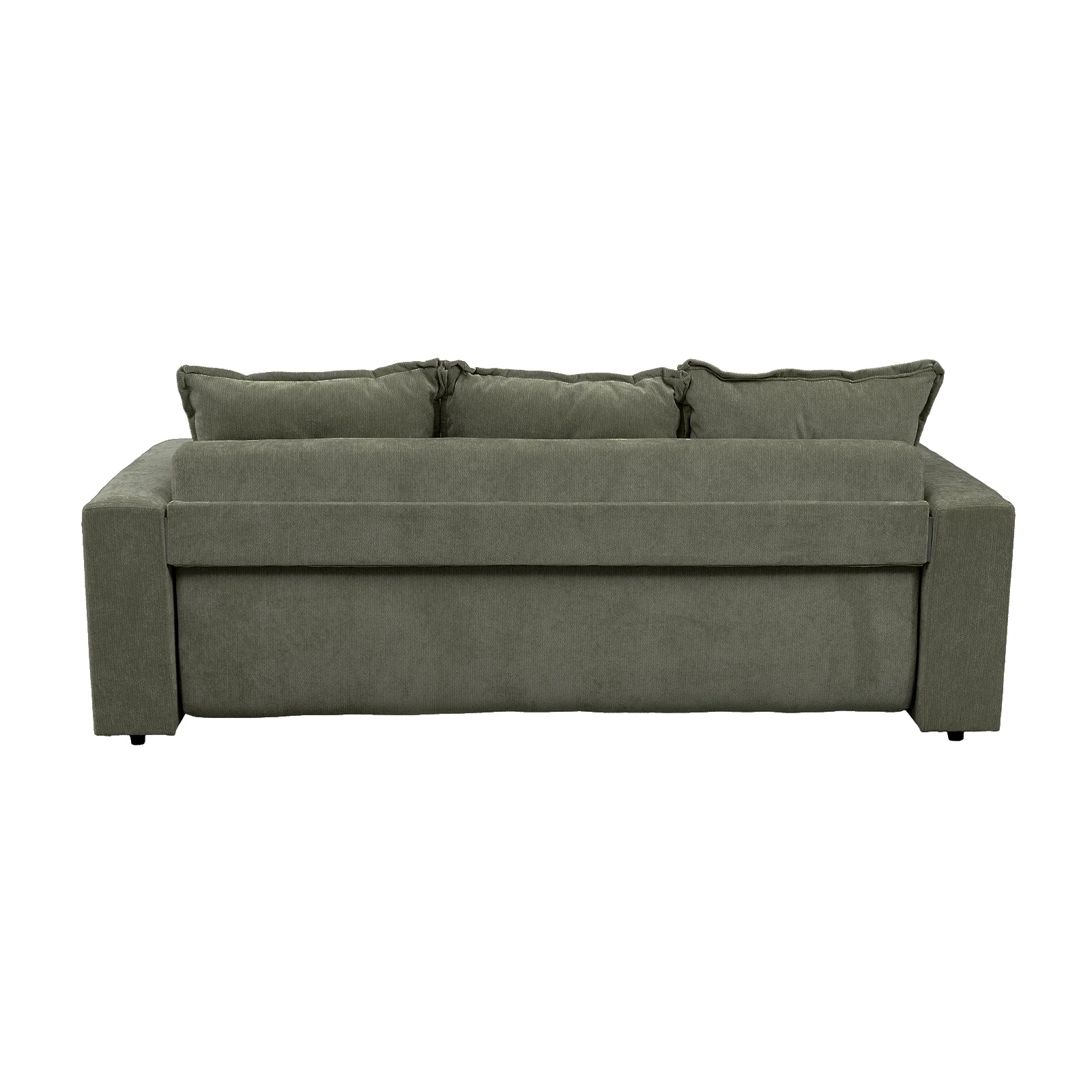 Canapea extensibila ARI235, 3 locuri, cu arcuri, kaki, 235x110x77 cm [5]