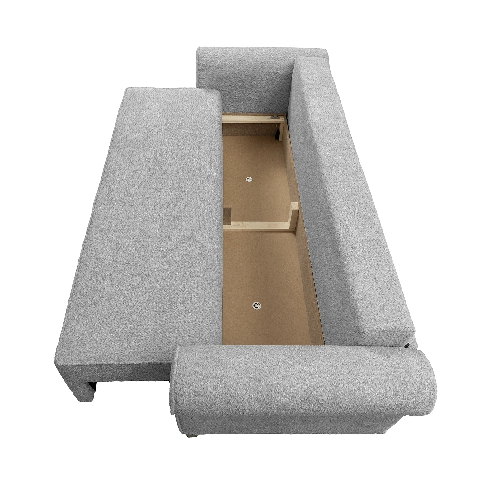 Canapea extensibila SAR235N, 3 locuri, cu lada depozitare, 235x90x75 cm [3]