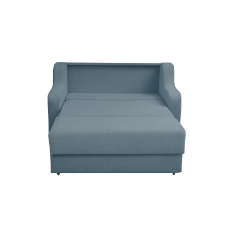 Canapea GINA II extensibila, 2 locuri, cu arcuri si lada depozitare, 155x100x95 cm [1]