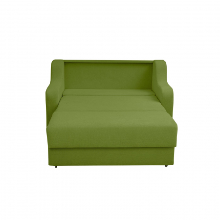 Canapea GINA II extensibila, 2 locuri, cu arcuri si lada depozitare, 155x100x95 cm [1]