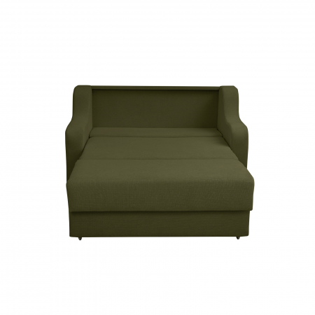 Canapea GINA II extensibila, 2 locuri, cu arcuri si lada depozitare, 155x100x95 cm [1]