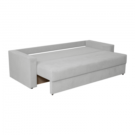 Canapea NICO 2 3L extensibila, 3 locuri, cu arcuri si lada depozitare, 220x90x75 cm - ExpoMob [1]