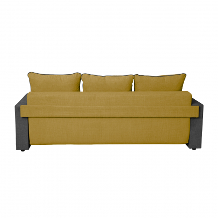 Canapele Clasice - Canapea NICO 2 3L extensibila, 3 locuri, cu arcuri si lada depozitare, 220x90x75 cm - ExpoMob