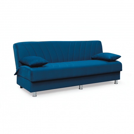 Canapea VALERIA extensibila, 3 locuri, cu arcuri si lada depozitare,190x82x83 cm - ExpoMob [1]