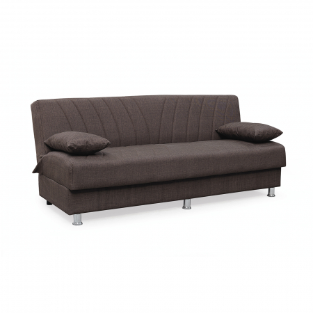 Canapea VALERIA extensibila, 3 locuri, cu arcuri si lada depozitare,190x82x83 cm - ExpoMob [1]