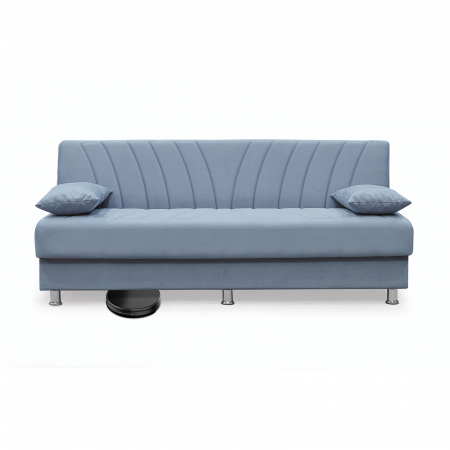 Canapea VALERIA extensibila, 3 locuri, cu arcuri si lada depozitare,190x82x83 cm - ExpoMob [4]