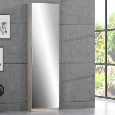 Pantofar CALMA, cu oglinda, 50x20x179,7 cm - ExpoMob [7]