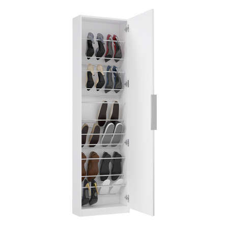 Pantofar CALMA, cu oglinda, 50x20x179,7 cm - ExpoMob [4]