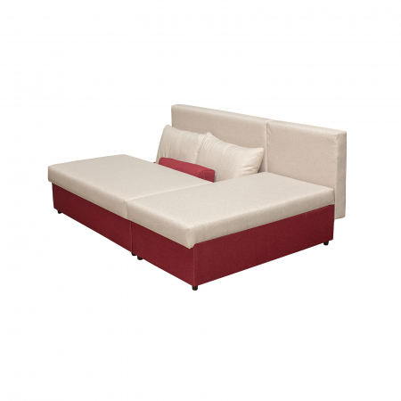 Promo Fabrica Noastra - Coltar ANA extensibil, cu lada depozitare, colt interschimbabil, 200x140x83 cm