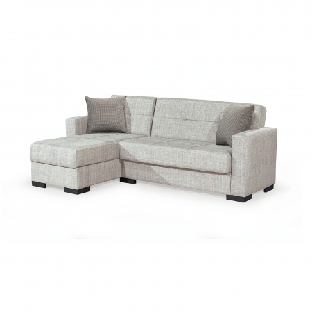 Coltar BETTY extensibil, cu lada depozitare, colt interschimbabil, 212x145x80 cm - ExpoMob [1]