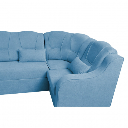 Coltar C3M extensibil, cu lada depozitare, colt interschimbabil, albastru deschis, 270x165x100 cm [5]