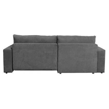 Coltar extensibil DALLAS ONE, cu lada depozitare, colt interschimbabil, gri, 258x173x90 cm [4]