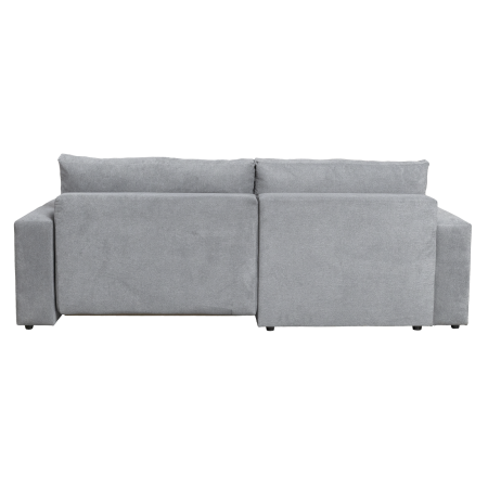 Coltar extensibil DALLAS ONE, cu lada depozitare, colt interschimbabil, gri deschis, 258x173x90 cm [4]