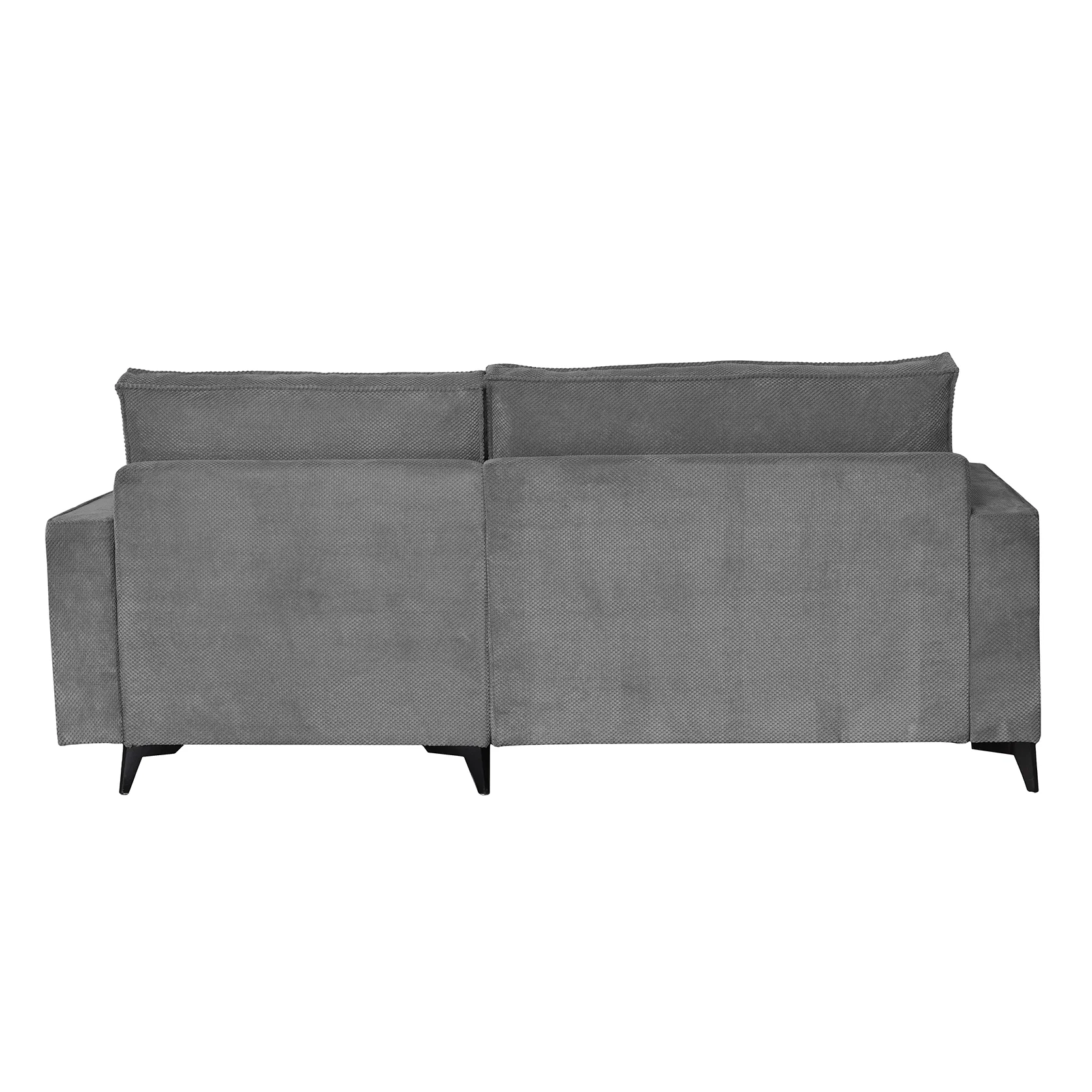 Coltar extensibil FREDERIC, cu arcuri si lada depozitare, colt dreapta, gri inchis, 235x160x95 cm [6]