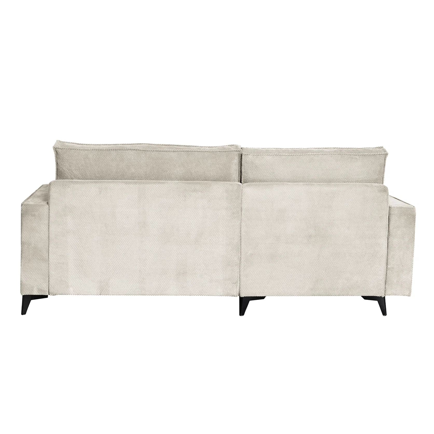 Coltar extensibil FREDERIC, cu arcuri si lada depozitare, colt stanga, bej, 235x160x95 cm [6]