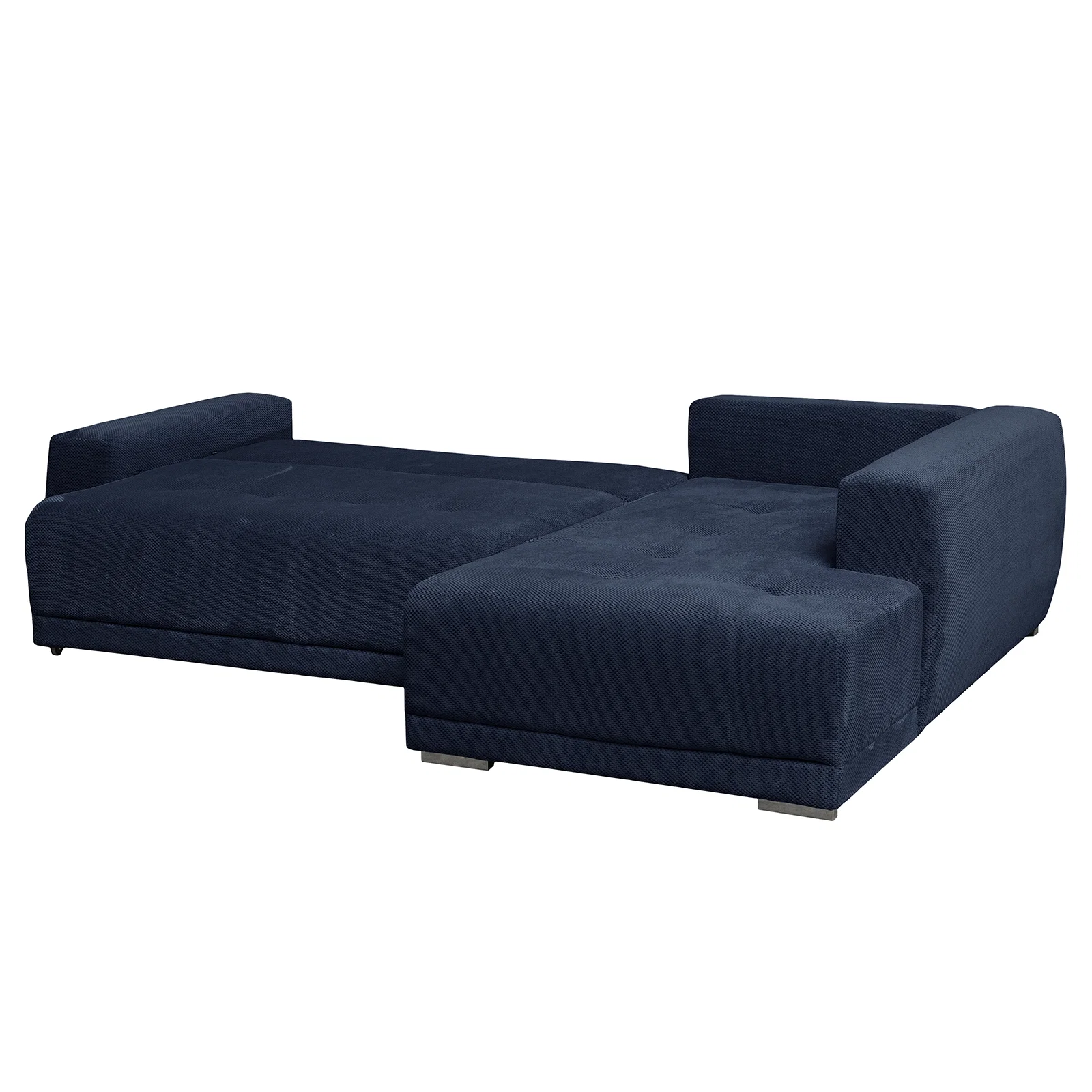 Coltar extensibil MARIBO LC, cu arcuri si lada depozitare, colt dreapta, albastru, 282x205x92 cm [1]