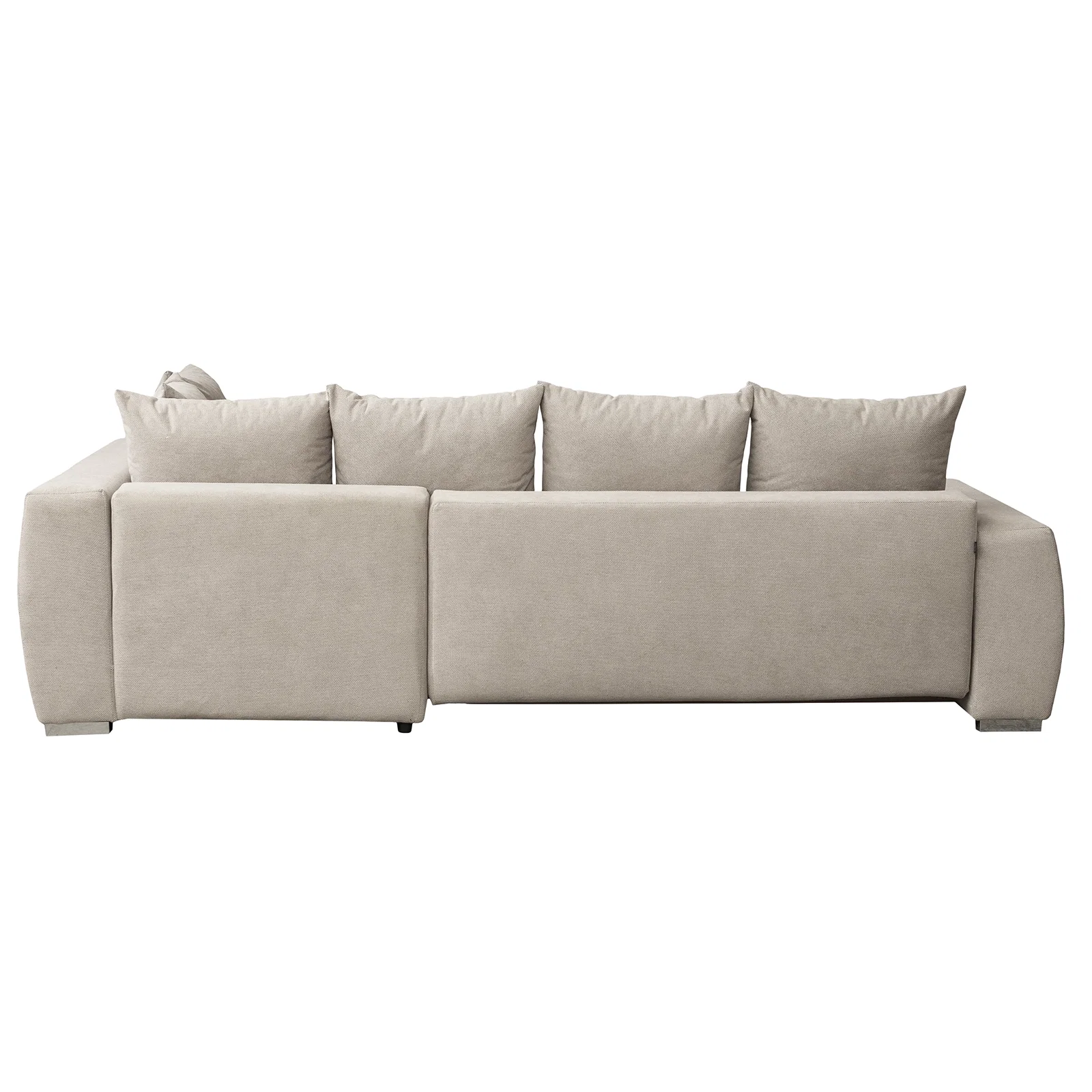 Coltar extensibil MARIBO LC, cu arcuri si lada depozitare, colt dreapta, bej, 282x205x92 cm [5]