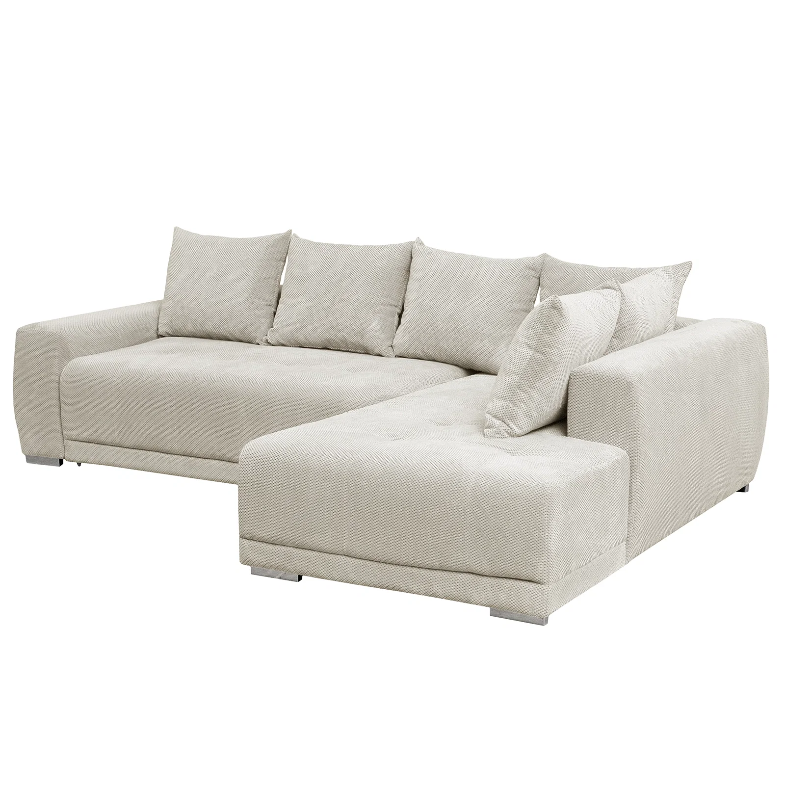 Coltar extensibil MARIBO LC, cu arcuri si lada depozitare, colt dreapta, bej, 282x205x92 cm [2]