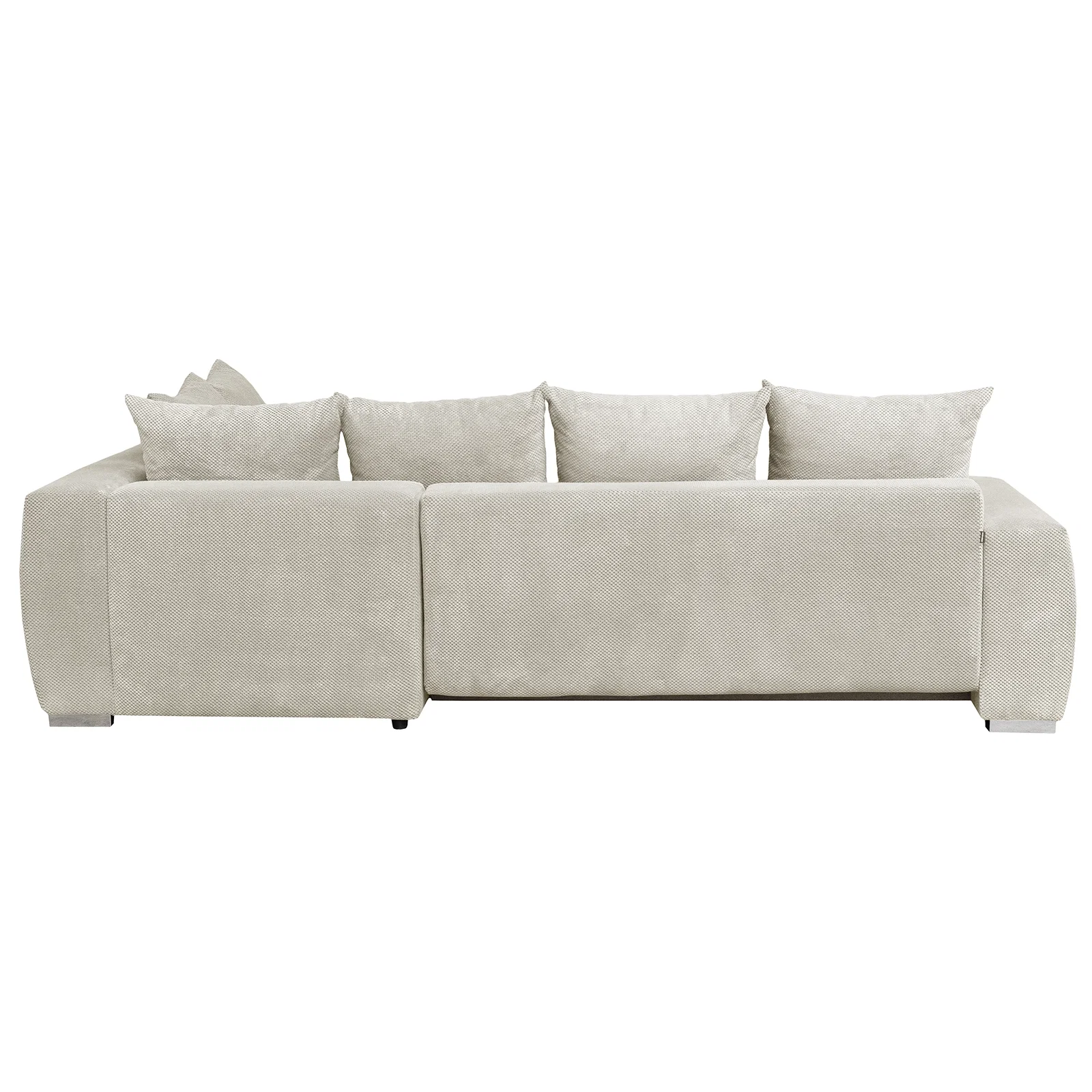 Coltar extensibil MARIBO LC, cu arcuri si lada depozitare, colt dreapta, bej, 282x205x92 cm [5]