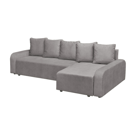 Coltare - Coltar extensibil RIO, cu arcuri si lada depozitare, colt interschimbabil, cappuccino, 235x140x83 cm