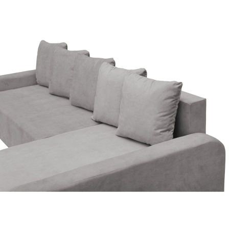 Coltar extensibil RIO, cu arcuri si lada depozitare, colt interschimbabil, cappuccino, 235x140x83 cm [4]
