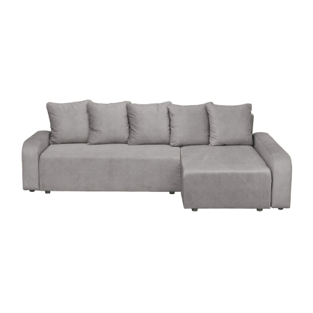 Coltar extensibil RIO, cu arcuri si lada depozitare, colt interschimbabil, cappuccino, 235x140x83 cm