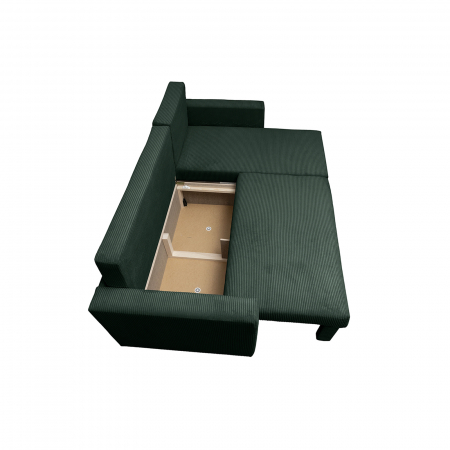 Coltar NICOLE LUX, cu lada depozitare, colt interschimbabil, 225x145x82 cm - ExpoMob [2]