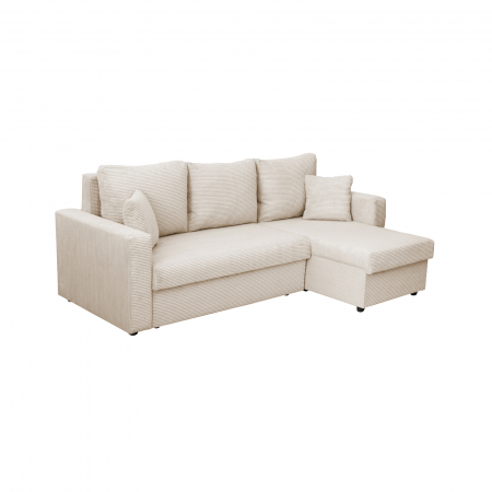 Coltar NICOLE LUX, cu lada depozitare, colt interschimbabil, 225x145x82 cm - ExpoMob [1]