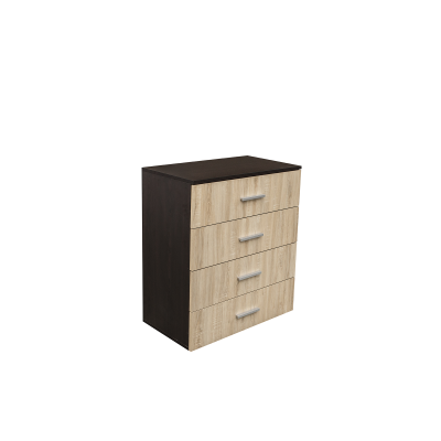 Comoda ALMA, 4 sertare, 70x40x82 cm - ExpoMob [1]