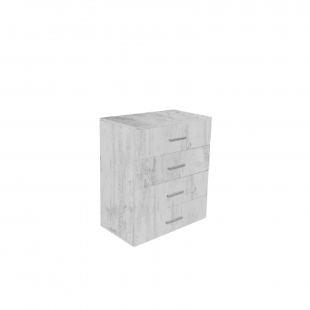 Comoda ALMA, 4 sertare, 70x40x82 cm - ExpoMob [1]