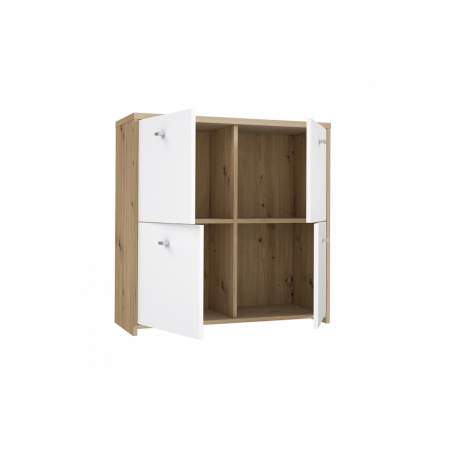 Comode - Comoda BEST CHEST SQNK221, 4 usi, 77x77x29 cm - ExpoMob