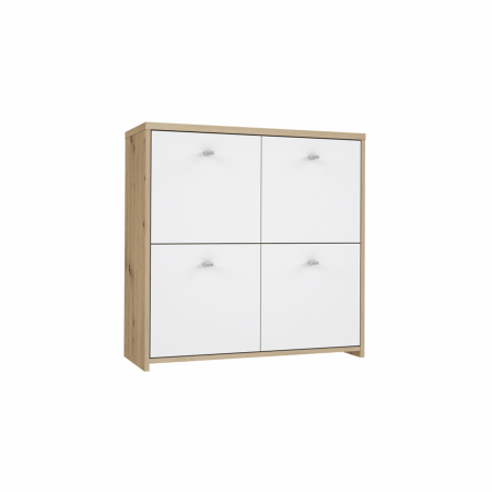 Comode - Comoda BEST CHEST SQNK221, 4 usi, 77x77x29 cm - ExpoMob
