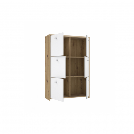 Comode - Comoda BEST CHEST SQNK321, 6 usi, 77x112x29 cm - ExpoMob