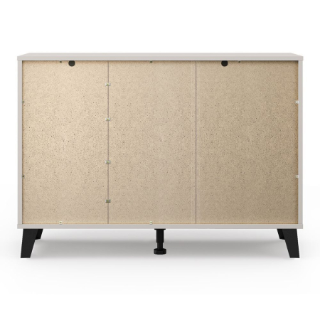 Comoda BORG, 1 usa, 3 sertare, casmir, 110x38,8x78,4 cm [4]