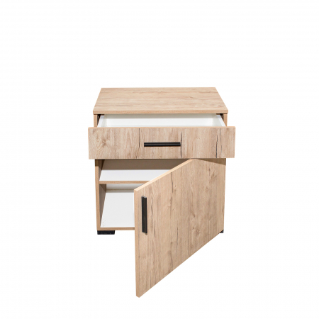Comoda ECONO, 1 usa si 1 sertar, 60x40x64,5 cm - ExpoMob [1]