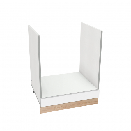 Corpuri Bucatarie - Corp inferior 60 pentru cuptor YANA, corp alb, 60x50x77 cm - ExpoMob