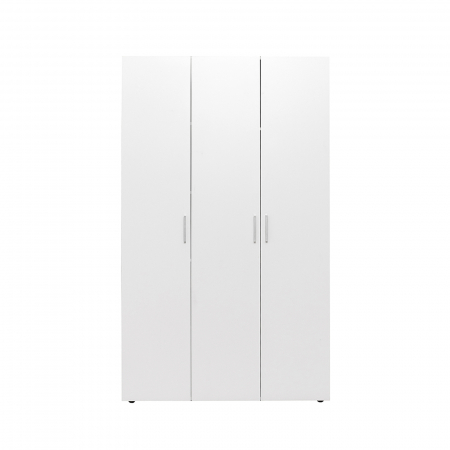 Dulapuri - Dulap ALMA L, 3 usi, 6 rafturi, bara de haine, 120x52x203 cm - ExpoMob