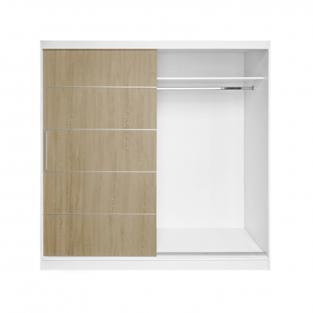 Dulap CORFU 03, usi glisante, 200x60x200 cm - ExpoMob [2]